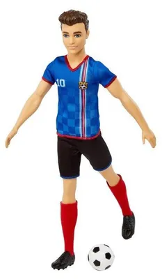 Immagine prodotto di Barbie - Ken calciatore - Bambola modella - Dai 3 anni