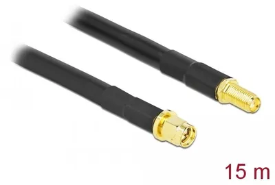 Image de DELOCK Antennenkabel SMA Stecker zu SMA Buchse LMR/CFD300