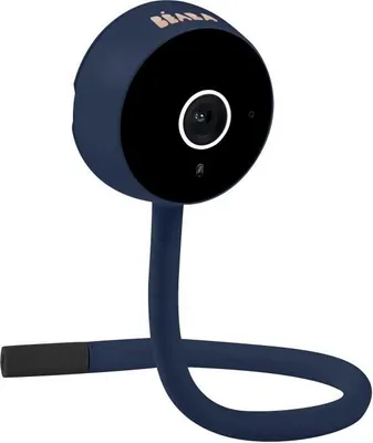 Image de Babyphone Vidéo Bébé, BEABA Zen Connect, Full HD 3MP, Vision Nocturne, Détecteur de Bruit et Mouvement, Night Blue