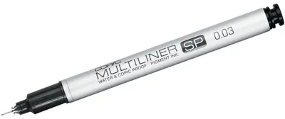 Produktbild von COPIC Multiliner SP - black - 0,03 mm