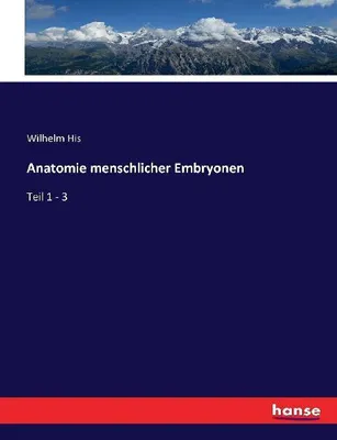 Produktbild von Anatomie menschlicher Embryonen