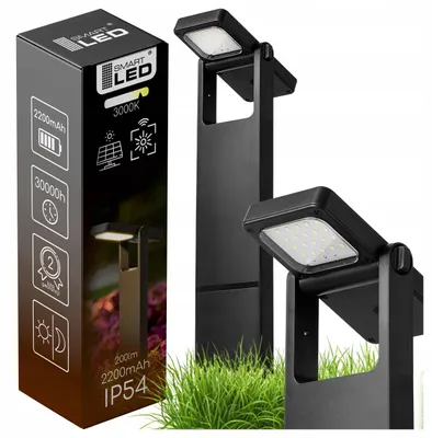 Produktbild von Smartled Solarlampe Garten-Pollerleuchte mit Dämmerungssensor