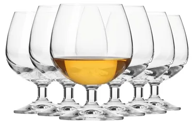Produktbild von KROSNO Servo Line Cognac- und Brandygläser, 6er-Set, 230 ml