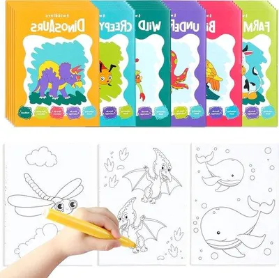 Produktbild von Mini Malbücher Dinosaurier für Kinder