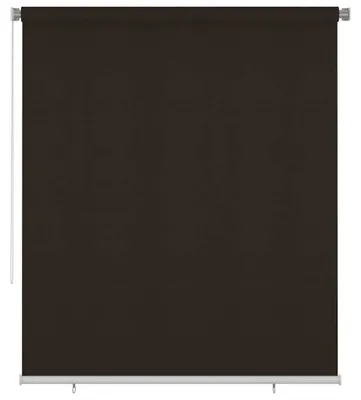 Image de vidaXL Store extérieur 200x230 cm brun HDPE