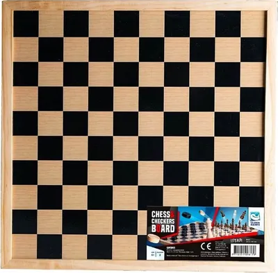 Image de Jeu de dames/échiquier en bois Clown Games