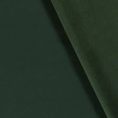 Produktbild von Stoff Meterware Softshell mit Fleece Innenseite dunkelgrün 1,45m