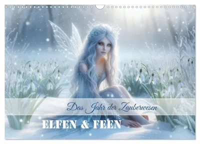 Produktbild von Das Jahr der Zauberwesen (Wandkalender 2027 DIN A3 quer), CALVENDO Monatskalender