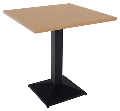Zdjęcie produktu dla Kondela Stół bistro do jadalni Rinaldo Typ 1 70x70 cm - dąb sonoma / czarny
