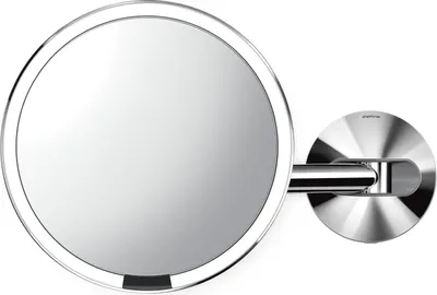 Produktbild von Simplehuman Kozmetické zrkadlá - Kozmetické nástenné zrkadlo s LED osvetlením, lesklá nerezová ST3016
