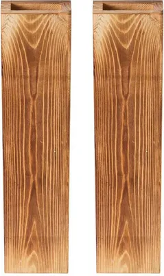 Produktbild von Wandpflanzer aus Holz, Bauernhaus-Wandvase, rustikale Wanddekoration, Pflanzenhalter für Grünpflanzen, Eukalyptusstängel, Blumen