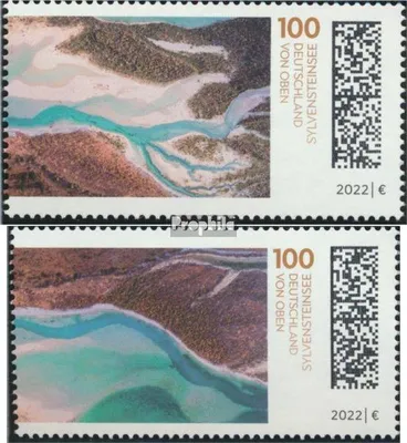 Produktbild von Briefmarken BRD 2022 Mi 3690-3691 (kompl.Ausg.) postfrisch Sylvensteinspeicher