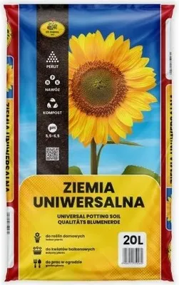 Produktbild von Universelle Blumenerde 20L - mit Torf, Kompost, Dünger und Perlit
