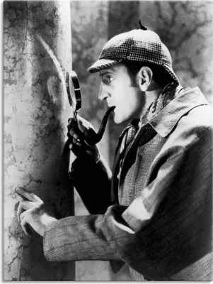 Produktbild von ARTland Leinwandbild Sherlock Holmes 1939 Größe: 60x80 cm
