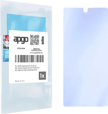 Produktbild von apgo Displayschutzglas für Samsung Galaxy S20 FE 5G Bildschirmschutz, 9H Hybrid Schutzglas mit Keramikbeschichtung [Glänzend, Full Glue]