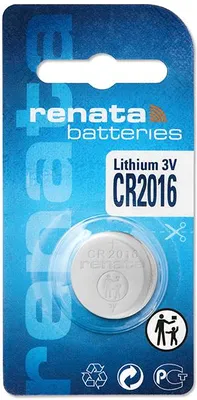 Produktbild von Renata 2016 Lithium Knopfzelle