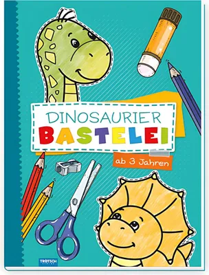 Obrázok produktu pre Trötsch Bastelbuch Dinosaurier Bastelei