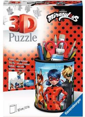 Obrázok produktu pre Utensilo Miraculous - 3D puzzle - 54 dielikov