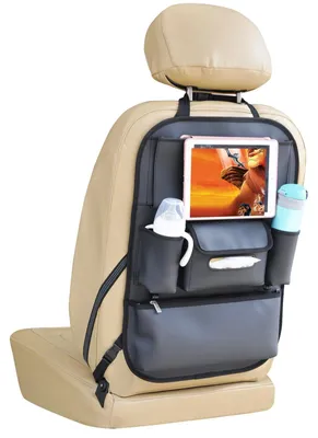 Image de Omgoods - Organisateur de siège auto étanche avec compartiment de rangement