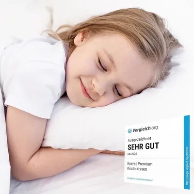 Obrázok produktu pre Detský vankúš 40x60 cm, pre deti od 2 rokov, 100% bavlnený poťah, prateľný do 60°C, detská posteľ