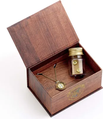 Immagine prodotto di Set gioielli Harry Potter – Collana e Orecchini Time-Turner (Scatola Regalo)