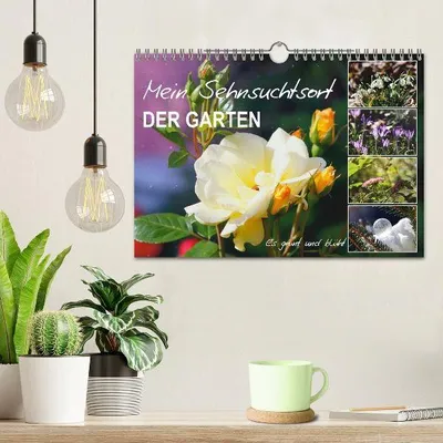 Produktbild von Mein Sehnsuchtsort, der Garten (Wandkalender 2026 DIN A4 quer), CALVENDO Monatskalender