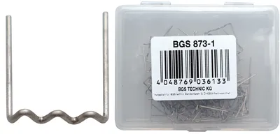 Image de BGS 873-1 100 agrafes de réparation (forme en U 0,6 mm) pour art. 873