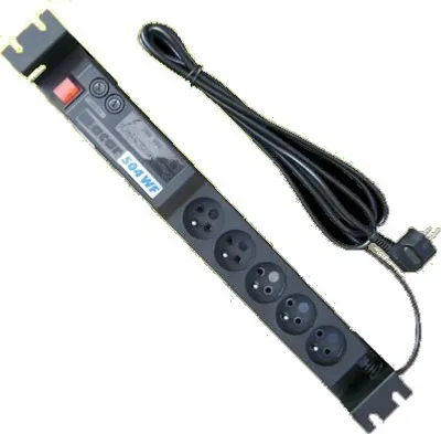 Image de OCRACK ACAR Panneau d'alimentation 19" 504WF/3m 5x220VBK