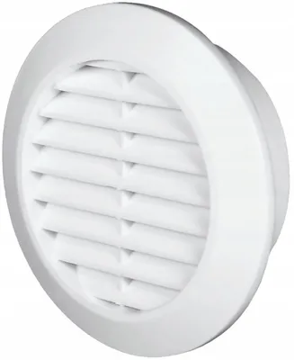 Immagine prodotto di Awenta T44, diametro 90 mm, bianco – Griglia di ventilazione