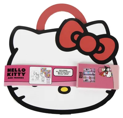 Obrázok produktu pre Hello Kitty Spiel- & Malheft Kinder Aktivitätsbuch mit bunten Seiten