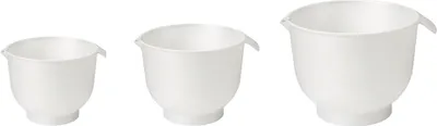 Image de GastroMax 7078110 GastroMax Bol mélangeur, blanc, set de 3 pièces