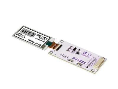 Produktbild von Whadda 2.13'' E-ink display für Arduino, 212 x 104 auflösung, konstante anzeige ohne stromversorgung