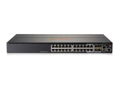 Produktbild von HPE Aruba 2930M 24G 1-Slot - Switch - L3 - managed - 20 x 10/100/1000 + 4 x Kombi-Gigabit-SFP - an Rack montierbar