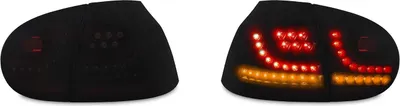 Produktbild von JOM LED Rückleuchten für VW Golf MK5 2003-2008 mit Dynamik-Blinker schwarz 4tlg