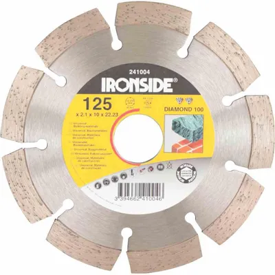 Produktbild von Ironside Diamant-Scheibe  125mm 2/7mm