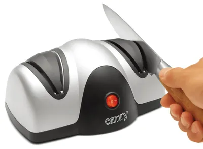 Produktbild von Domo DO9204KS Messerschärfer Elektrischer Messerschärfer Schwarz - Grau (DO9204KS)