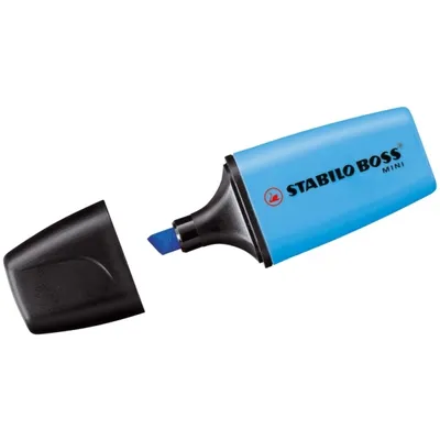 Produktbild von Textmarker - STABILO BOSS MINI - Einzelstift - blau