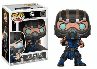 Produktbild von Funko Pop! Games: Mortal Kombat - Sub-Zero #251