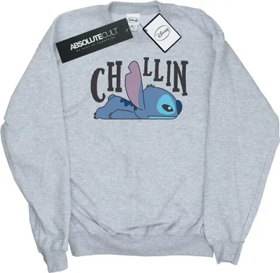 Produktbild von Disney - "Chillin" Sweatshirt für Damen BI48385 (XL) (Grau)