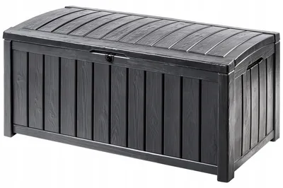 Produktbild von Gartenbox - Aufbewahrungsbank/Balkonbox - 390 l Fassungsvermögen - Sitzfunktion - Für den Außenbereich