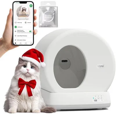 Obrázok produktu pre Automatická toaleta pre mačky s 10 senzormi a ovládaním cez aplikáciu