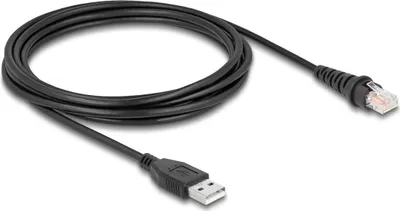 Zdjęcie produktu dla DELOCK RJ50 zu USB 2.0 Typ-A Barcodescanner Kabel 3 m