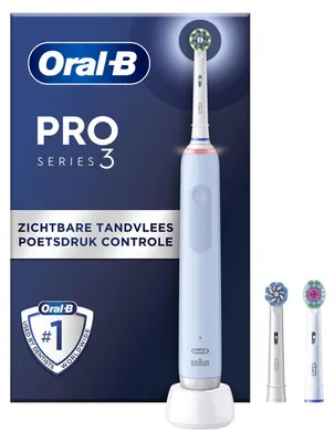 Immagine prodotto di Spazzolino Oral-B Pro 3 3770 Cross Action JAS22 blu