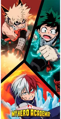 Produktbild von My Hero Academia Handtuch Ver. 1 140 x 70 cm