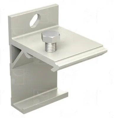 Image de Equerre de fixation SAF rail simple - 1 pièce - MANTION SAS - 13013