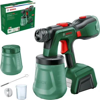 Productafbeelding van BOSCH Home & Garden 0603208200 BOSCH Home & Garden AdvancedSpray 18V-500 Akku-Lackierpistole,  18,0 V, ohne Akku