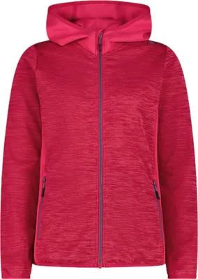 Produktbild von CMP Damen Outdoor Knit Tech Jacke mit Kapuze pink 44