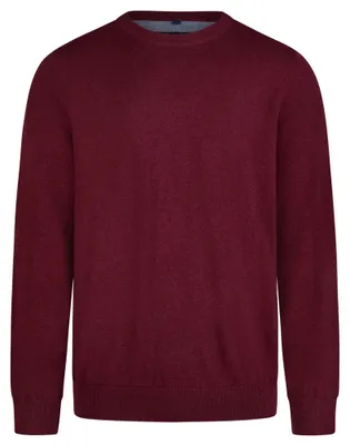 Produktbild von Marvelis - Pullover - Rundhals-Ausschnitt - Herren, (199011), Größe:L, Farbe:Rot (37)