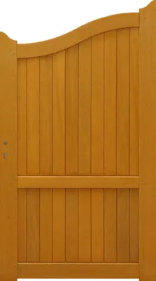 Image de Portillon En Bois Plein L1m x H1,60/1,80 (Quincaillerie inclus) Emeraude