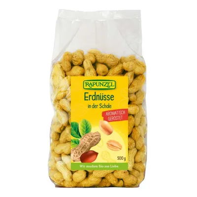 Zdjęcie produktu dla Orzeszki ziemne w łupinach, prażone 500g